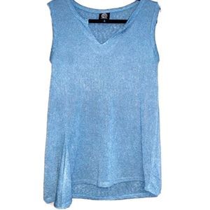 Bobeau | Sleeveless blue top